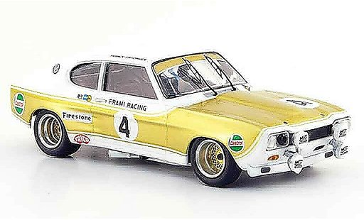 Ford Capri RS 2600 1/43 Trofeu MK I No.4 Kent 24h Spa 1972 diecast model cars