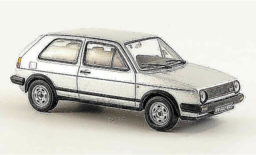 Volkswagen Golf GTI 1/43 WhiteBox grey metallisee diecast model cars