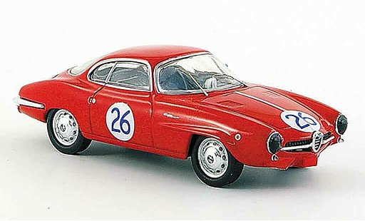 Alfa Romeo Giulietta sprint special 1/43 M4 e no.26 targa florio 1961 diecast model cars