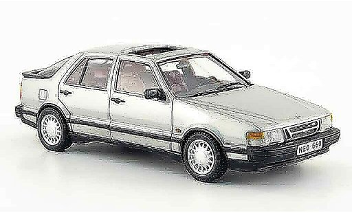 Saab 9000 Turbo 1/43 Neo grey 1988 diecast model cars