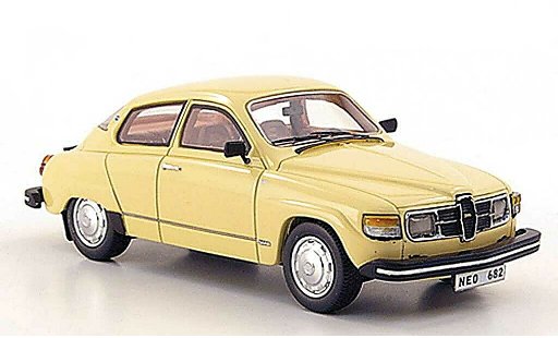 Saab 96 Base 1/43 Neo beige 1979 diecast model cars