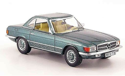 Mercedes 350 Base 1/43 IXO (R107) Hard Top green 1972 diecast model cars