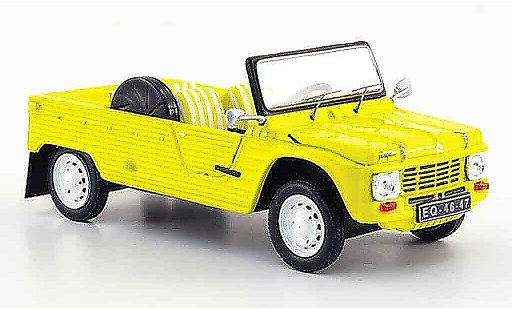 Citroen Mehari Plage 1/43 IXO yellow 1983 diecast model cars