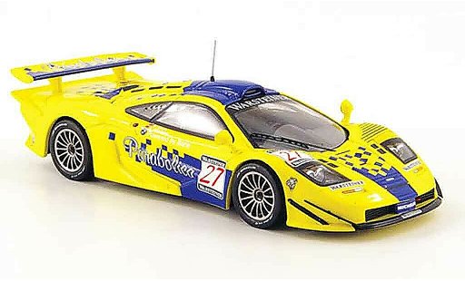 McLaren F1 GTR GTR 1/43 IXO No.27 Parabolica FIA GT Spa 1997 diecast model cars