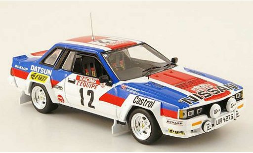 Nissan 240 RS 1/43 IXO No.12 Pond/Arthur Tour de Corse 1983 diecast model cars