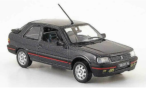Peugeot 309 GTI 1/43 Norev anthracite 1987 diecast model cars