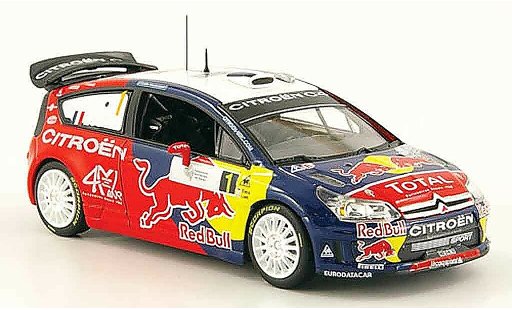 Citroen C4 WRC 2008 1/43 Norev no.1 loeb elena tour de corse diecast model cars