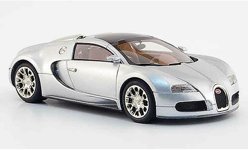 Bugatti Veyron coupe 1/43 Look Smart 16.4 grey metallisee 2008 diecast model cars