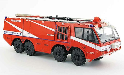 Magirus X8 Base 1/43 Schuco Iveco Super Dragon Flugfeld Loschfahrzeug diecast model cars
