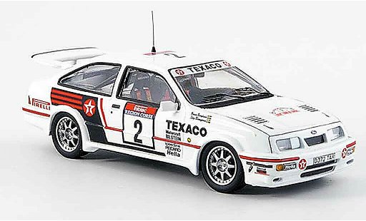 Ford Sierra Cosworth RS 1/43 Trofeu No.2 Texaco Tour de Corse 1987 diecast model cars