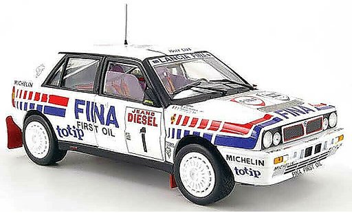 Lancia Delta HF Integrale 1/18 Sun Star 16v no.1 fina rallye san remo 1991 diecast model cars