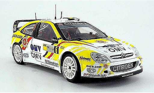 Citroen Xsara WRC 2007 1/18 Sun Star no.6 duval/pivato rallye allemagne diecast model cars