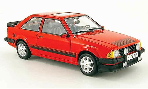 Ford Escort RS 1600i 1/18 Sun Star red 1983 diecast model cars