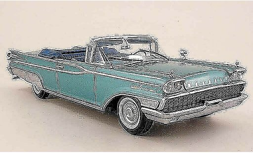 Mercury Parklane Convertible 1/18 Sun Star turquoise 1959 diecast model cars