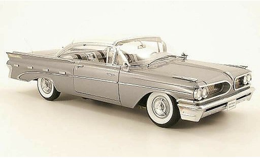 Pontiac Bonneville Hardtop 1/18 Sun Star hard top grey metallisee et beige 1959 diecast model cars