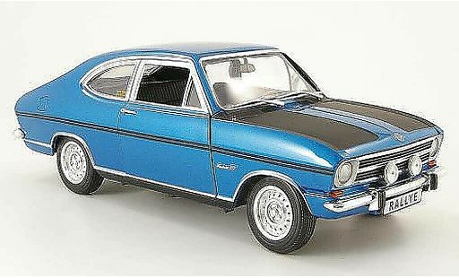 Opel Kadett C coupe 1/18 Revell b rallyee 1900 blue/black 1969 diecast model cars