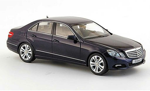 Mercedes Classe E Base 1/43 Schuco (W212) blue Avantgarde 2009 diecast model cars