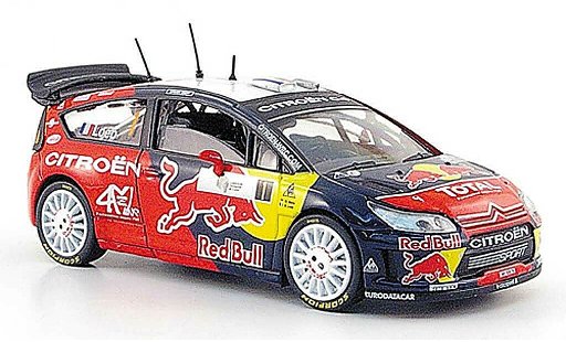 Citroen C4 WRC 2008 1/43 Solido No.1 Red Bull S.Loeb / D.Elena Tour de Corse diecast model cars