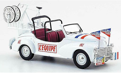 Peugeot 203 Berline 1/43 Norev assistance tour de france 1958 diecast model cars