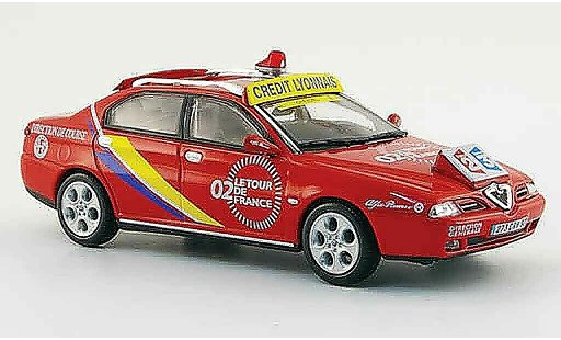 Alfa Romeo 166 berlina 1/43 Norev direction de course tour de france 2002 diecast model cars