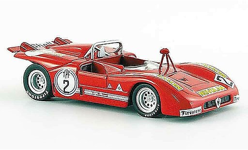 Alfa Romeo 33.3 tt3 1/43 M4 1972 tt no.2 c.facetti 1000 km di argentina diecast model cars