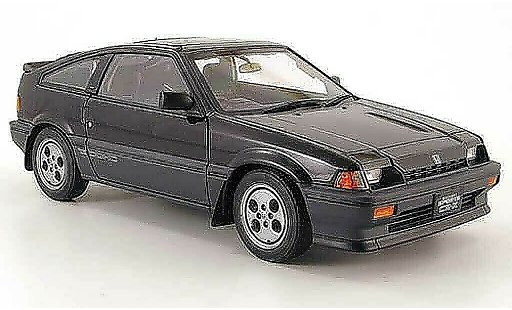 Honda CRX Si 1/18 Autoart ballade sports black 1984 diecast model cars