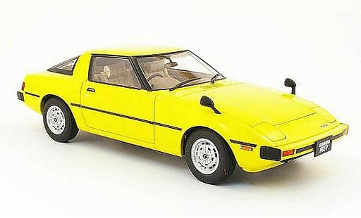 Mazda RX7 1978 1/18 Autoart savanna (sa) yellow diecast model cars