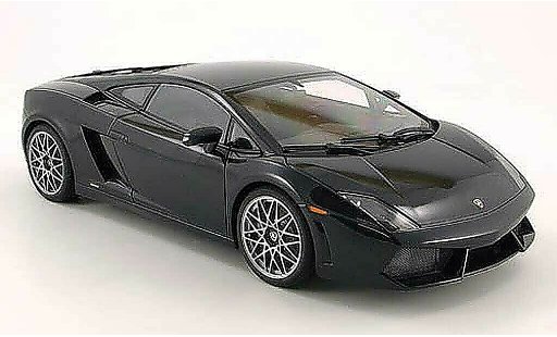 Lamborghini Gallardo LP560-4 LP560-4 1/18 Autoart black 2008 diecast model cars