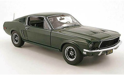 Ford Mustang Bullitt 1/18 Autoart gt version 1968 diecast model cars