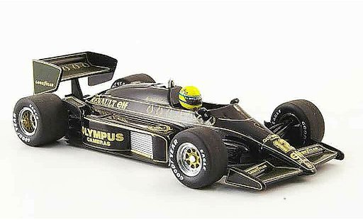 Renault F1 1985 1/43 Minichamps lotus 97t no.12 olympus a.senna saison diecast model cars