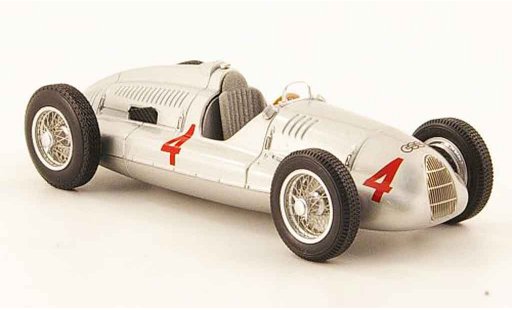 Auto Union Typ D course 1/43 Minichamps No.4 winner GP Britannien 1938 diecast model cars