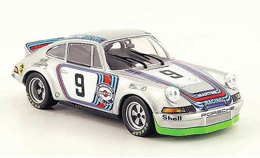 Porsche 911 RSR 1/43 Minichamps 3.0 No.9 Martini 6h Vallelunga 1973 diecast model cars