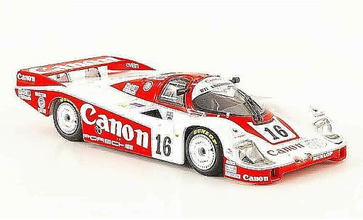 Porsche 956 1984 1/43 Minichamps L No.16 Canon 24h Le Mans diecast model cars