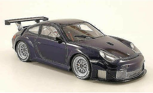Porsche 911 GT3 RSR 1/18 Minichamps aco basic blue 2004 diecast model cars