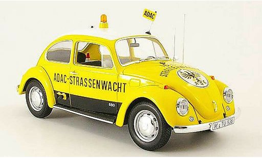 Volkswagen Kafer Base 1/18 Minichamps 1300 yellow adac 1969 diecast model cars