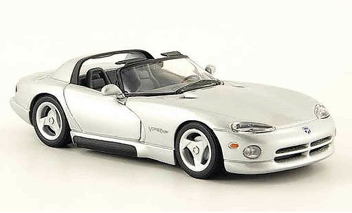 Dodge Viper RT 10 1/43 Minichamps grey metallisee 1993 diecast model cars