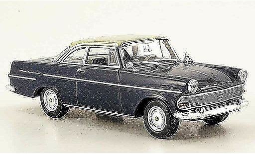 Opel Rekord P2 1/43 Minichamps p 2 coupe blue grey 1960 diecast model cars