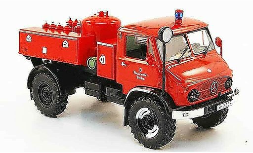 Mercedes Unimog 401-404 1/43 Minichamps 404 TroLF 750 pompier Berlin 1960 diecast model cars