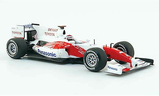 Toyota F1 Showcar 1/43 Minichamps panasonic j.trulli 2009 diecast model cars