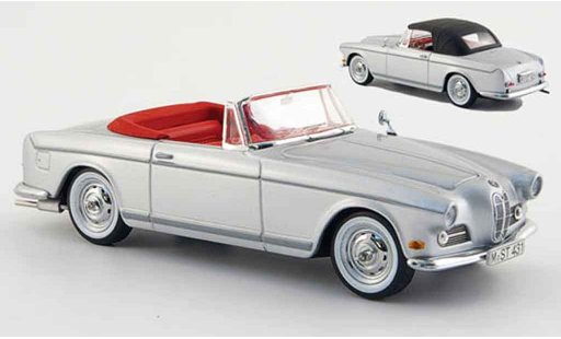 Bmw 503 cabriolet 1/43 Schuco grey metallisee inklusive Softtop 1956 diecast model cars