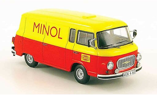 Barkas B 1000 fourgon 1/43 Schuco Van Minol diecast model cars