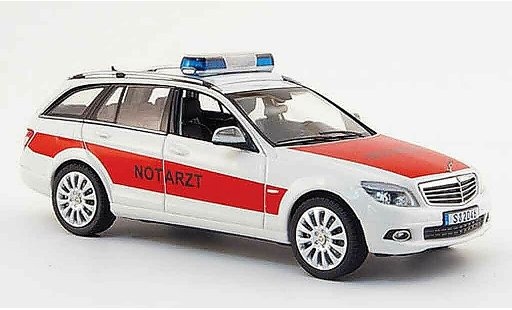 Mercedes Classe C T-Modell 1/43 Schuco T Modell Notarzt 2008 diecast model cars