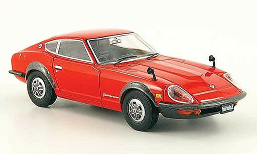 Nissan 240 ZG 1/43 Ebbro Fairlady red 1971 diecast model cars