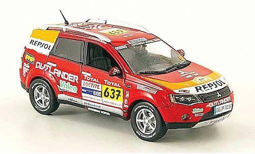 Mitsubishi Outlander Base 1/43 Vitesse No.637 Support Car Rally Dakar 2009 diecast model cars