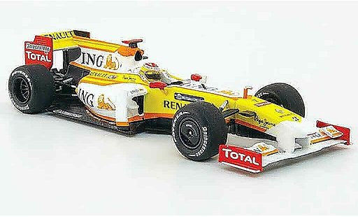 Renault F1 2009 1/43 Minichamps r 29 ing no.7 diecast model cars
