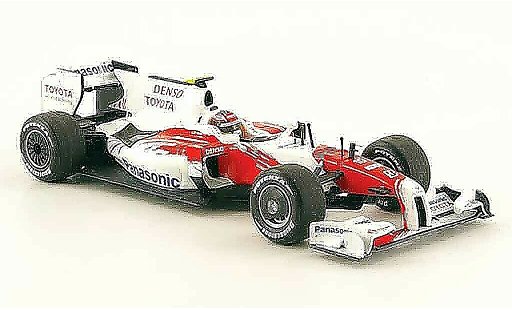 Toyota F1 TF109 1/43 Minichamps tf 109 no.10 panasonic t.glock gp australien 2009 diecast model cars
