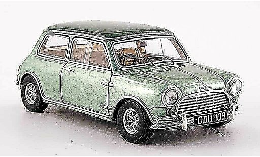 Austin Mini cooper s 1/43 Spark Sprint Stra?enversion green 1969 diecast model cars