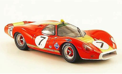 Ford P68 Course 1/43 Minichamps No.7 1000 Km Nurburgring 1968 diecast model cars
