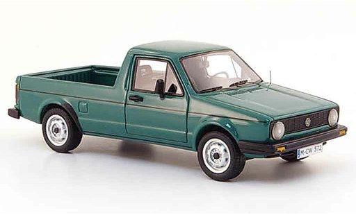 Volkswagen Caddy Base 1/43 Neo mk i green edition liavecee 300 1980 diecast model cars