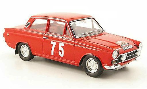 Ford Cortina Rally 1/43 Trofeu MKI No.75 Clark/Melia Monte Carlo 1966 diecast model cars